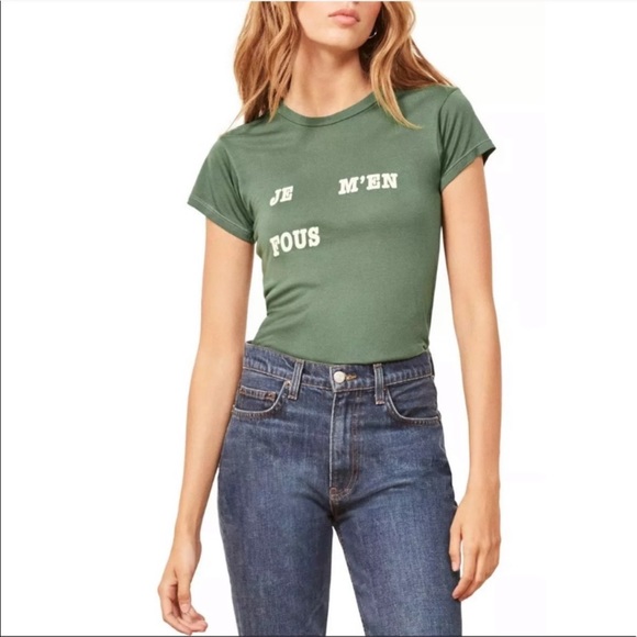 Reformation Alex slim tee in Ja men fous - Picture 4 of 6